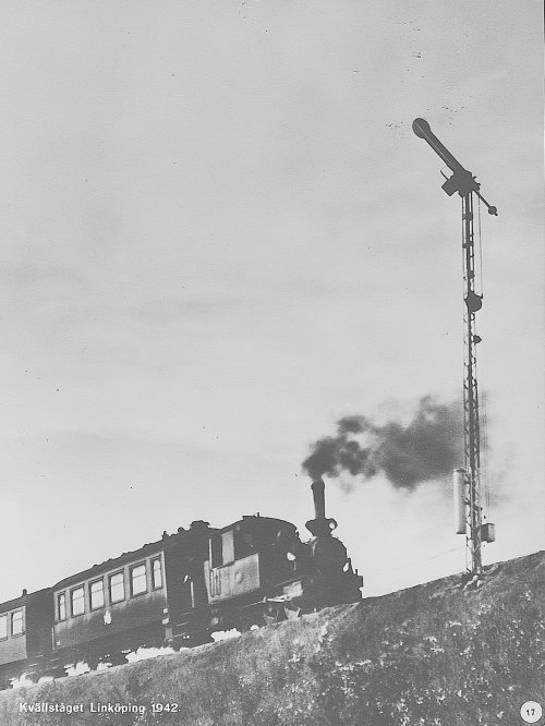 Kvällståget till Linköping 1942